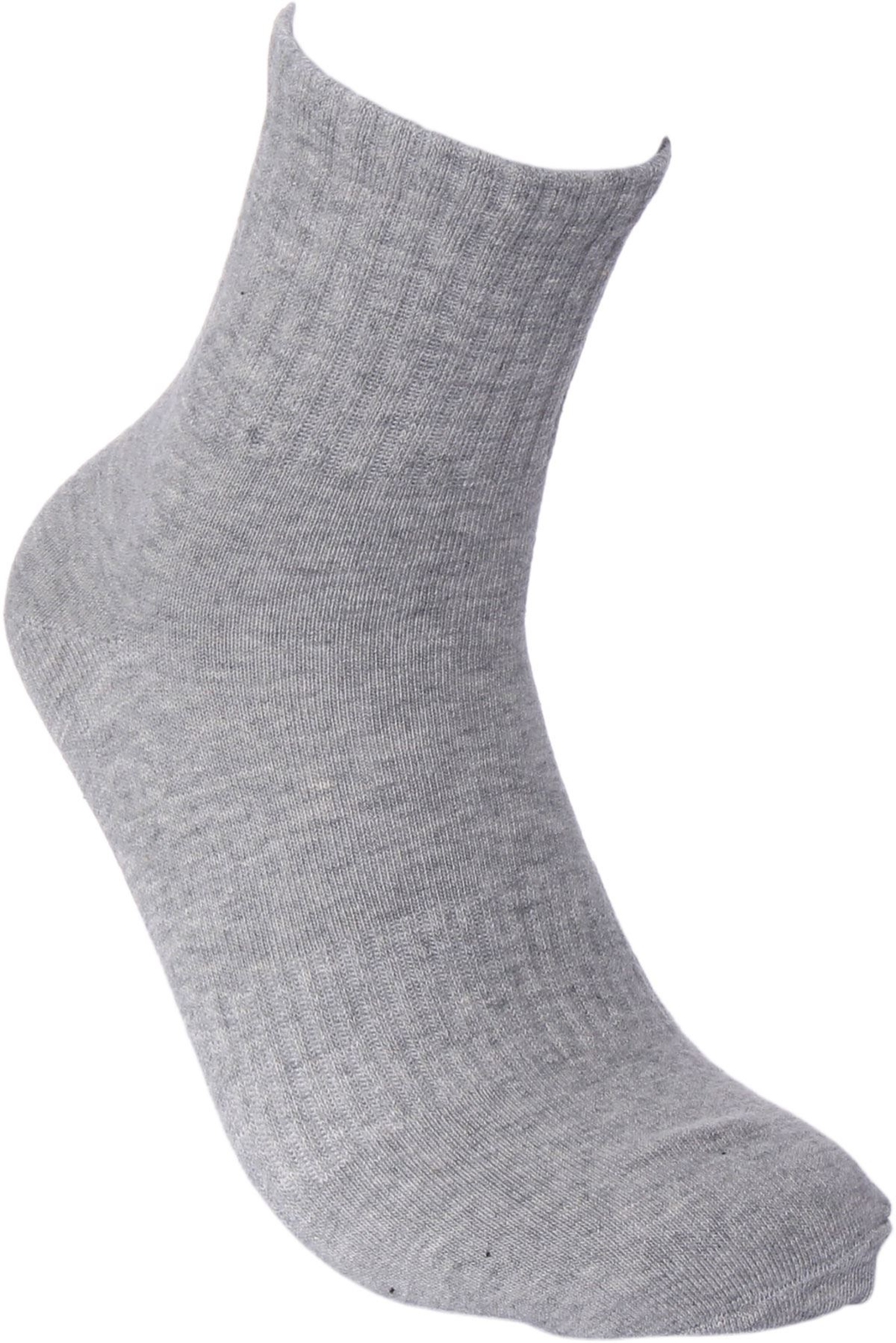 Justin Reess EnglandSingle Crew Mens Cotton Socks In Grey