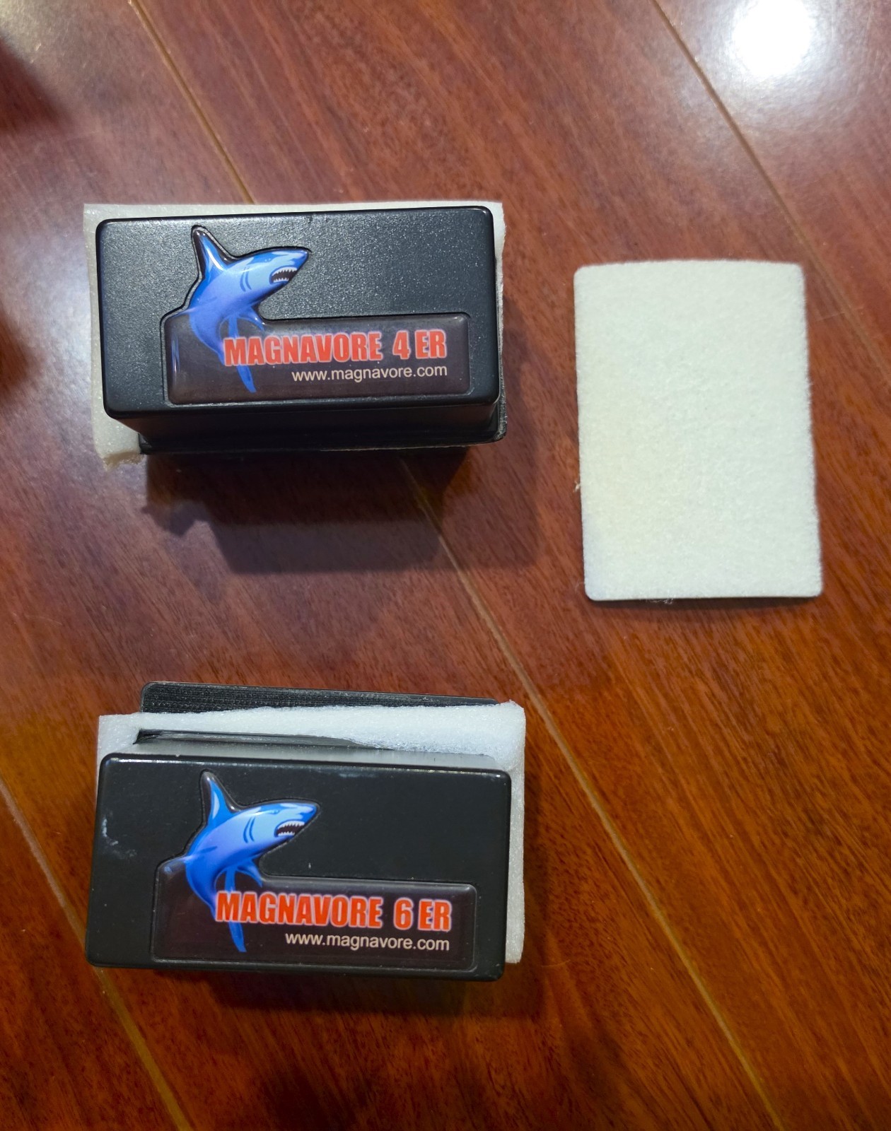 BOTH Magnavore 4ER AND 6ER Magnet Algae Scrapers Aquarium Cleaners