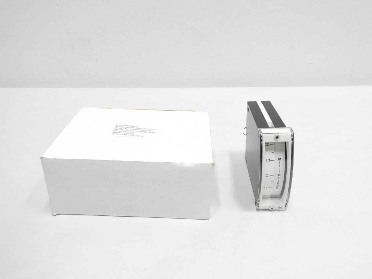 Kinectrics KIN-3623-D-VB-10125 Panel Meter 20-0-20millimeters