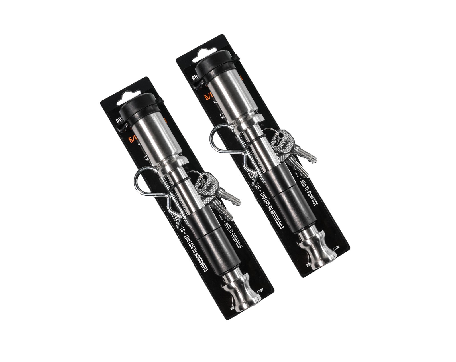 BulletProof BPLP2 PAIR 5/8" Diameter Keyed Locking Hitch Pin