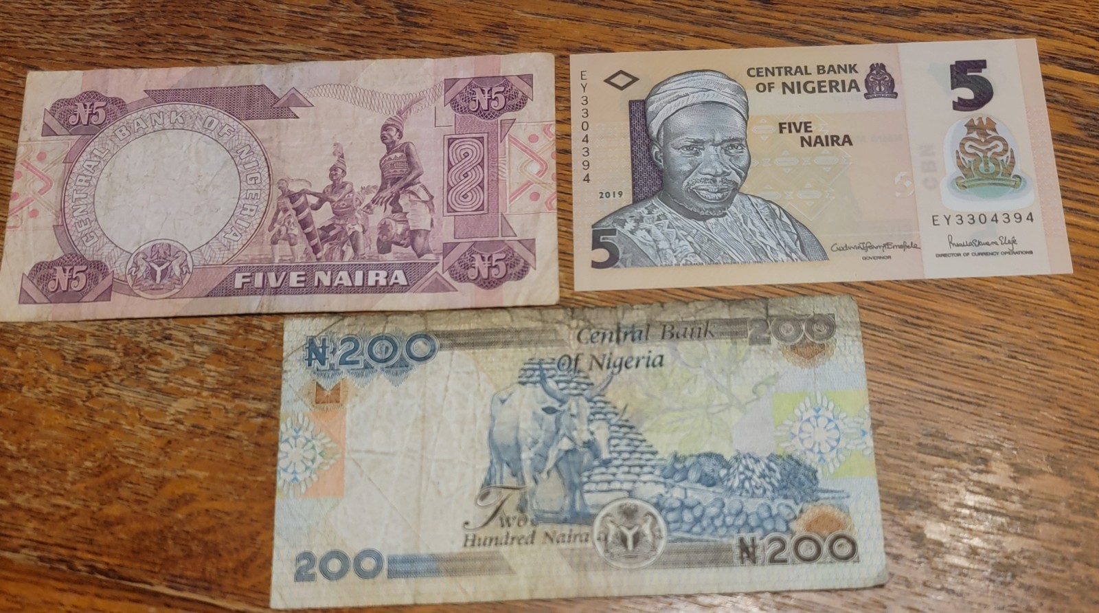 3 NIGERIA NOTES T-BAG