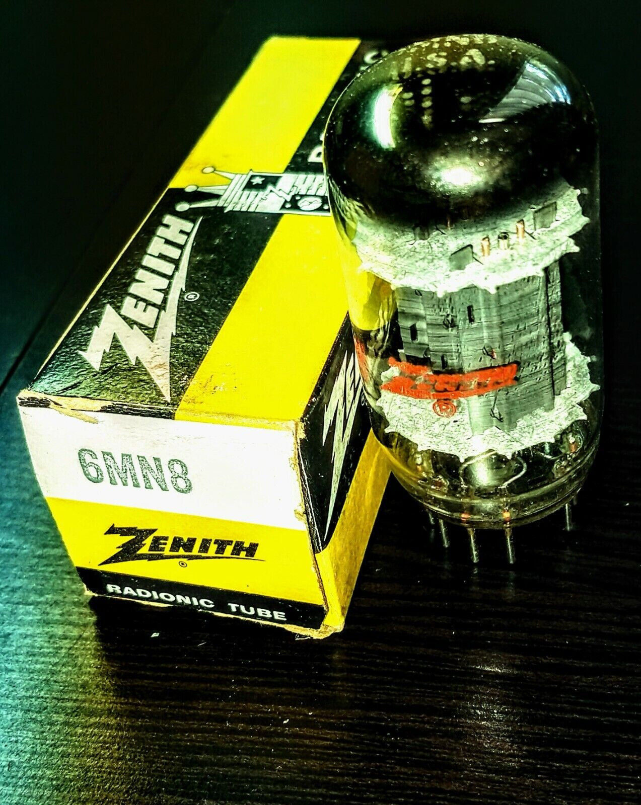 Zenith 6MN8 Triple Triode Vacuum Tube NOS NIB Tested Free Shipping