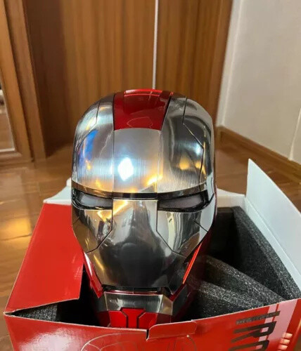 AUTOKING Iron Man MK5 1:1 Helmet Wearable Voice-control Mask Cosplay Golden Ver.