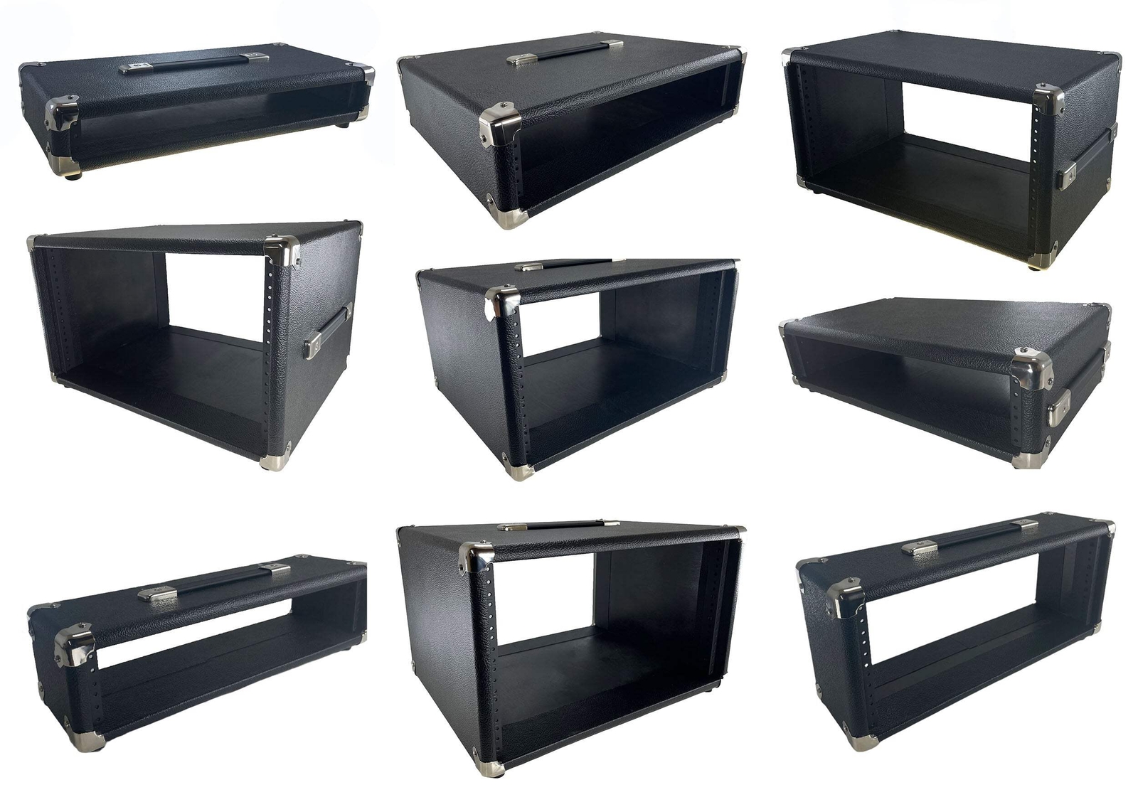 PROCRAFT Rack Case in Black Tolex Wrap - w/Rack Screws - Made in the USA