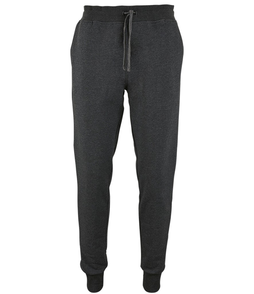 New Mens Sol's 02084 Jake Slim Fit Joggers. Charcoal Marl 3XL. T7548.