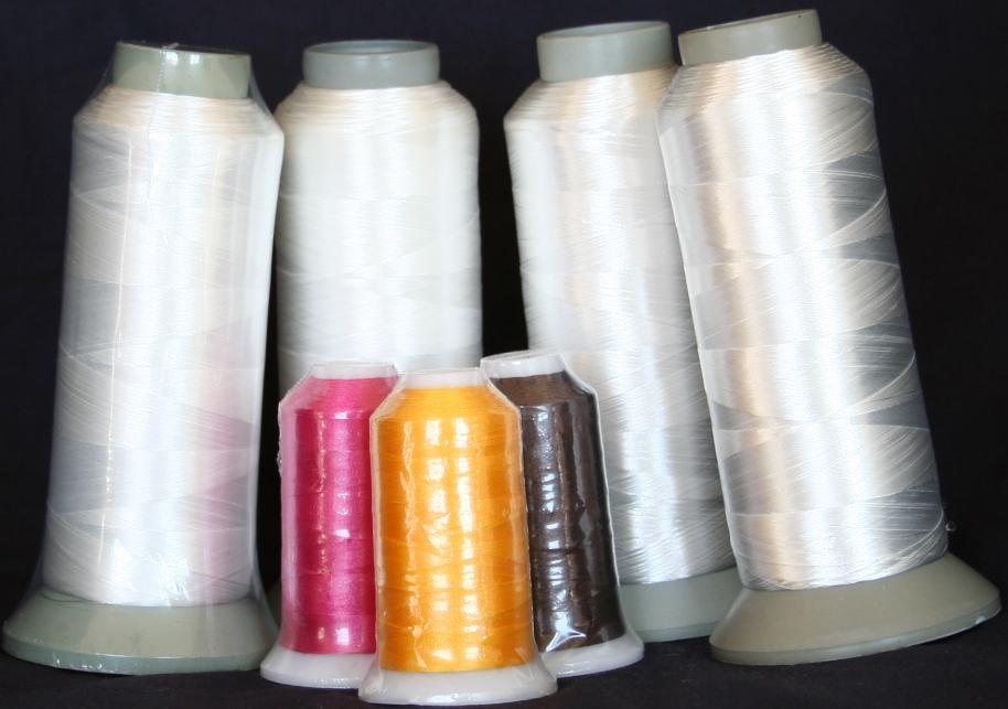 NEW FOUR X-LG CONES WHITE BOBBIN THREAD MACHINE EMBROIDERY for Singer