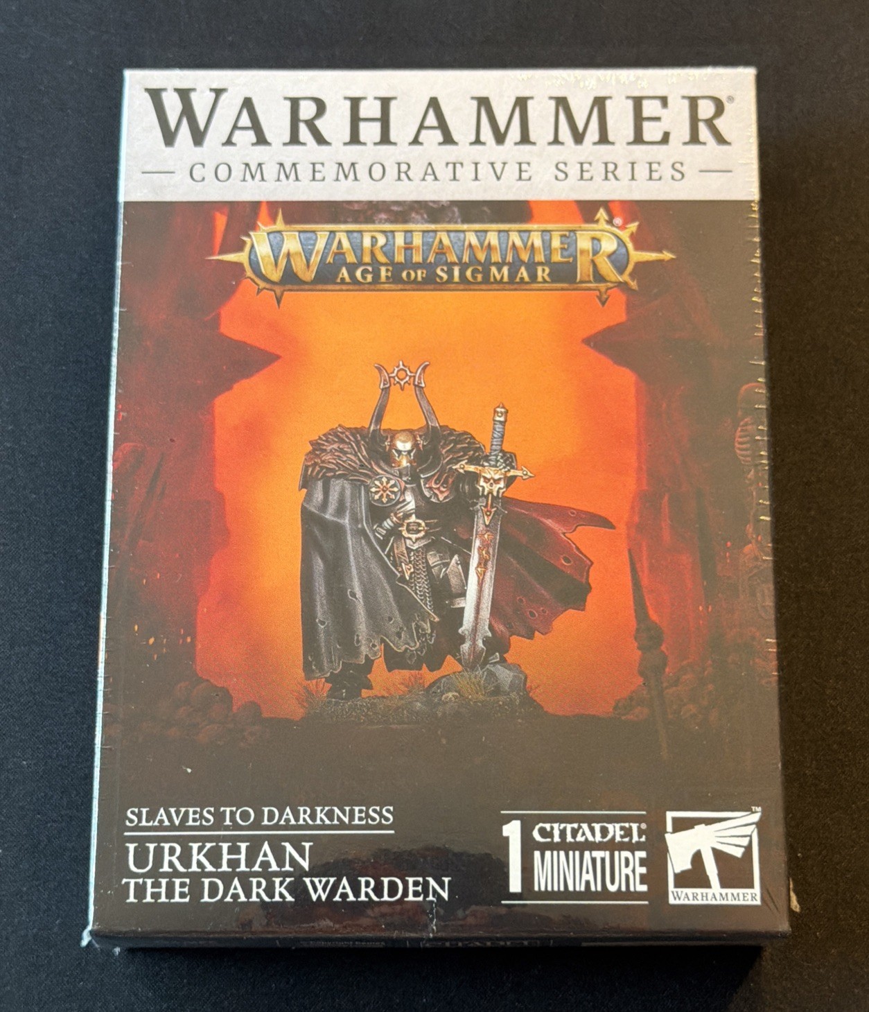 New Sealed GW Commemorative Series Slaves to Darkness Urkhan the Dark Warden