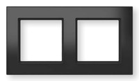 eQ-3 AG Homematic IP Glass Frame - 2-way Black 162149A1