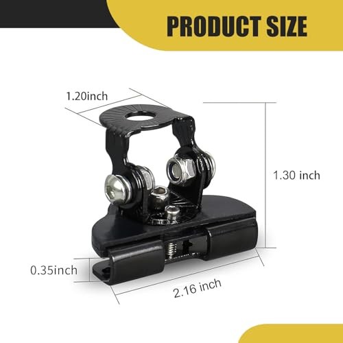 2 PCS Light Bar Mounting Brackets, LED Work Light Mount Clamp Holder,
