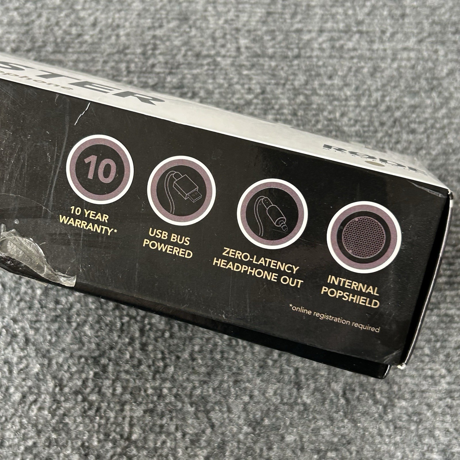 Rode Podcaster Microphone Broadcast Quality Cardioid Dynamic USB for Computers