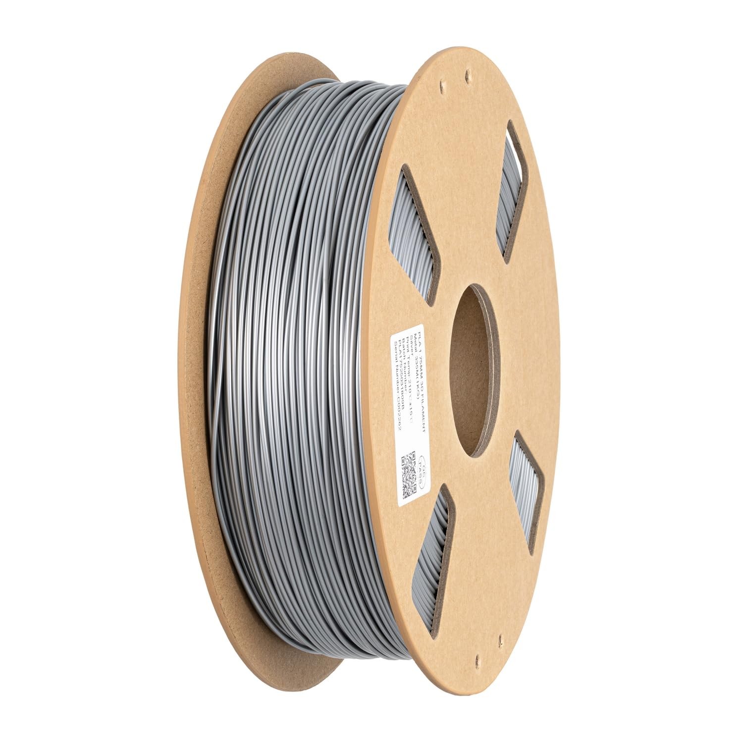 3d Printer Filament Pla Metallic Silver 1.75mm 1kg Silver
