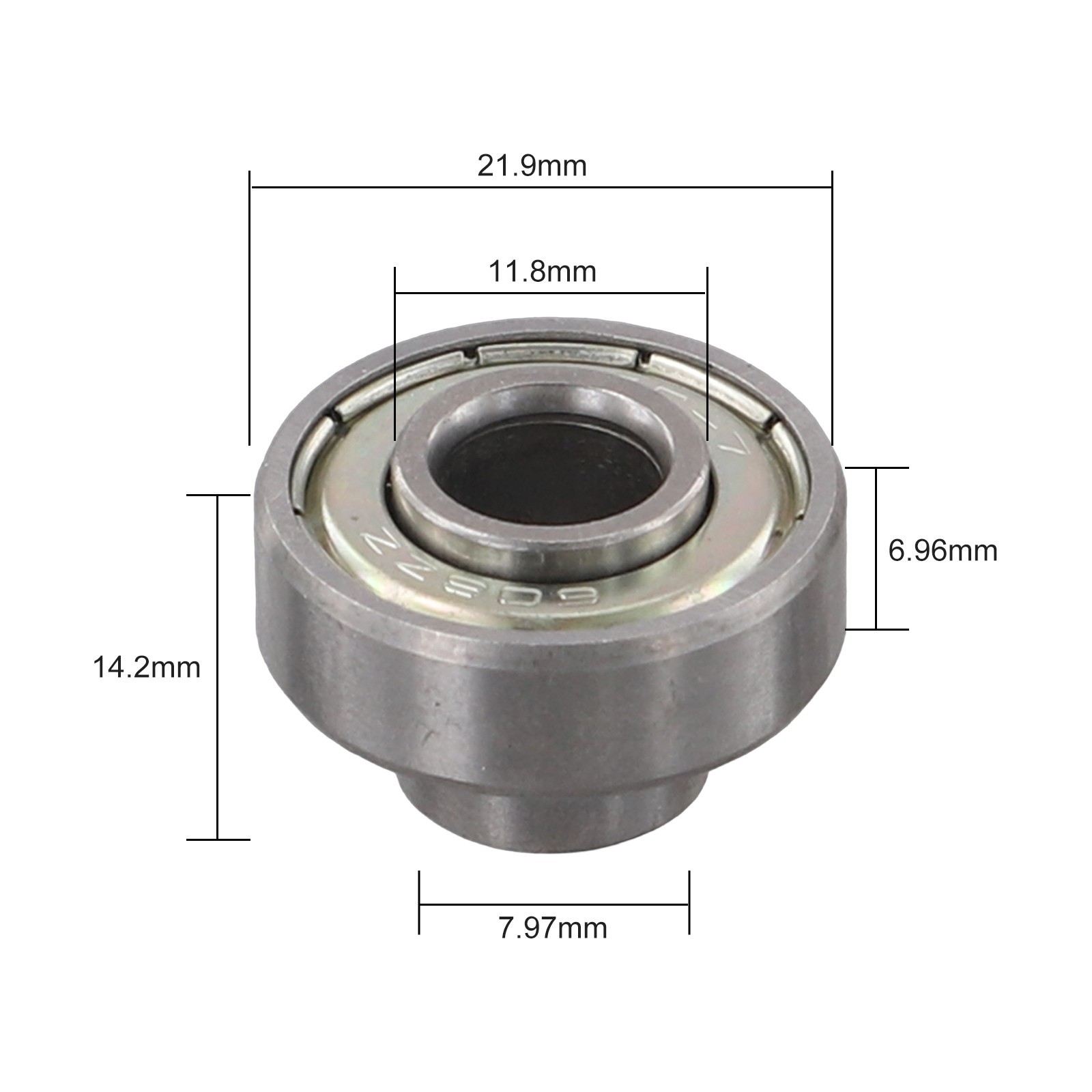 Rowing Machine Pulley Bearings with Convex Design for Smooth