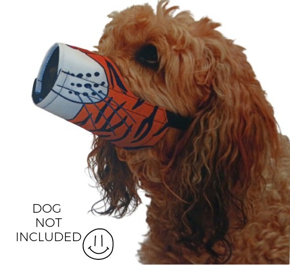 Soft Muzzle Dog Halloween Costume Tiger Animal Theme Adjustable Large 7-7.5" NEW