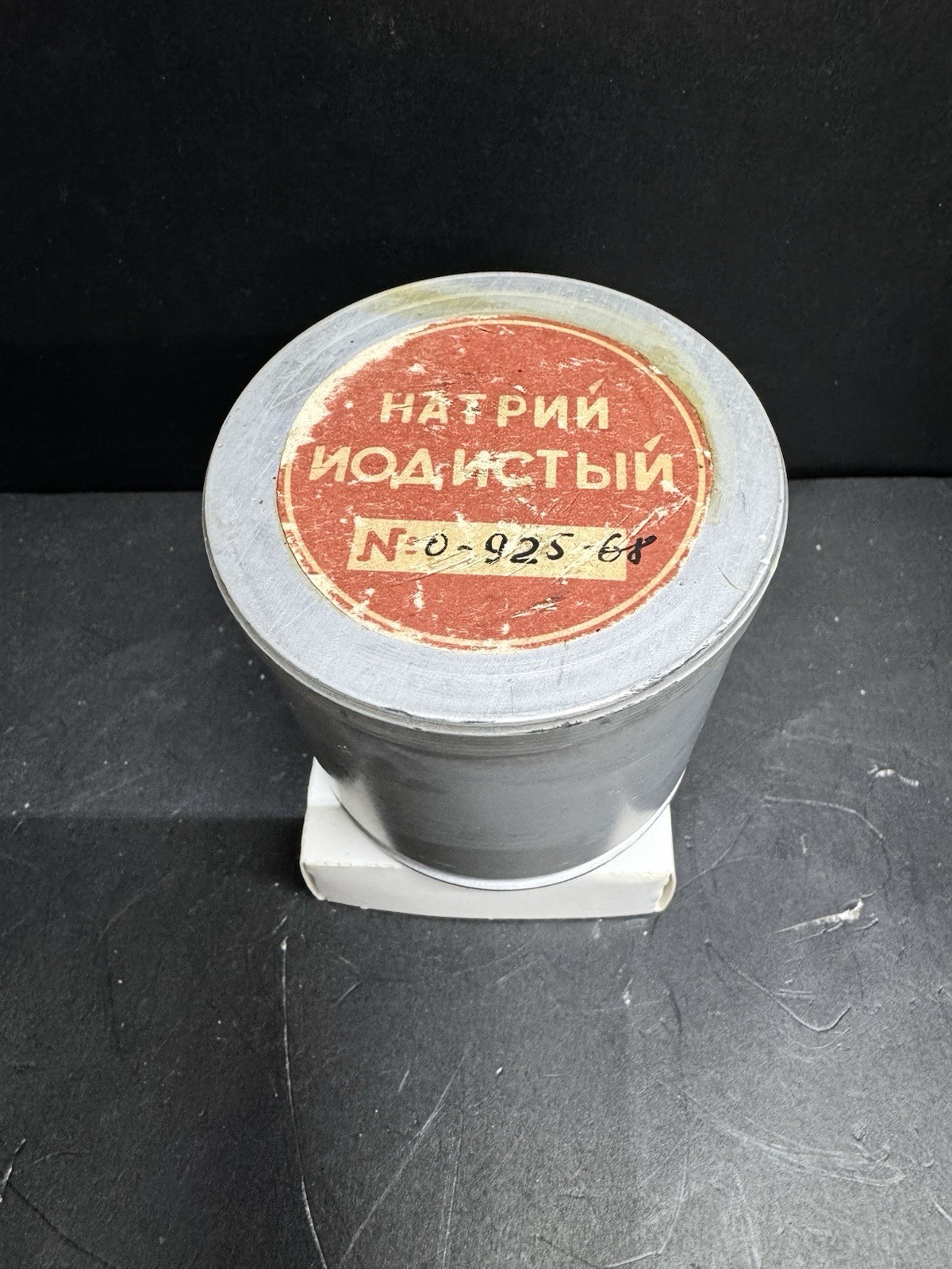 Huge NaI(Tl) Scintillation Crystal Detector 65×65 mm Scintillator Clear