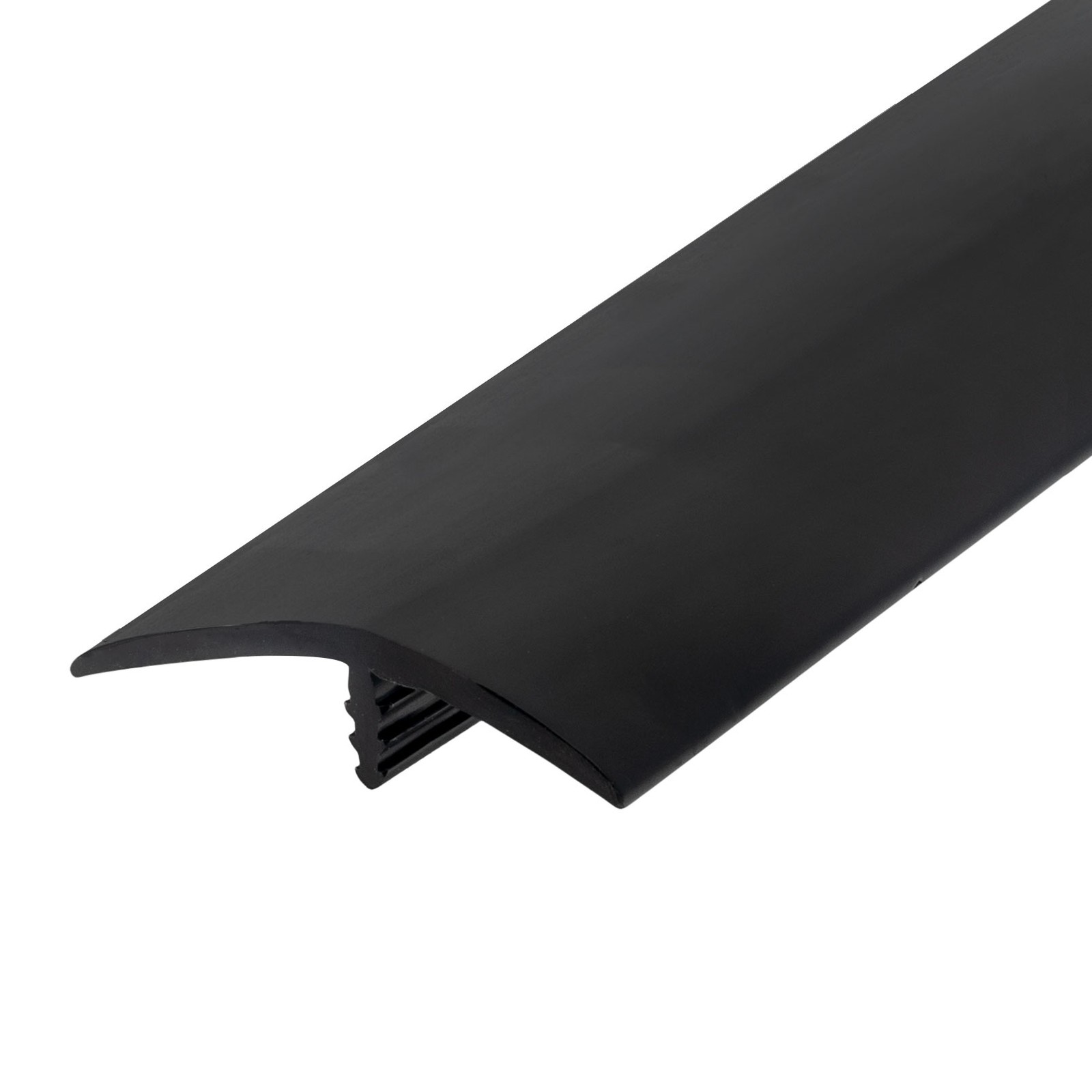Outwater T-Molding 1-9/16" Flexible Polyethylene Off-Set Barb - Finish & Size