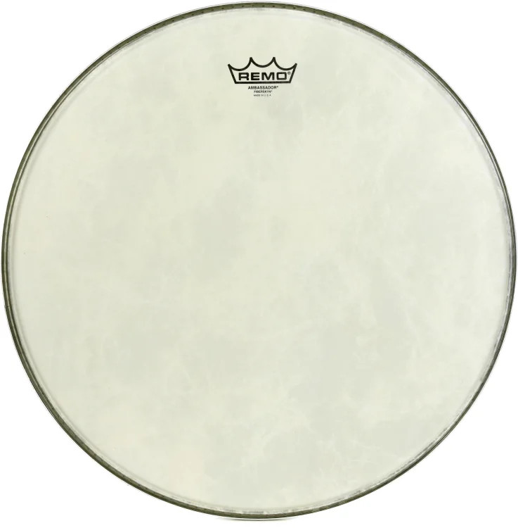 Remo Ambassador Fiberskyn Bass Drumhead - 18 inch
