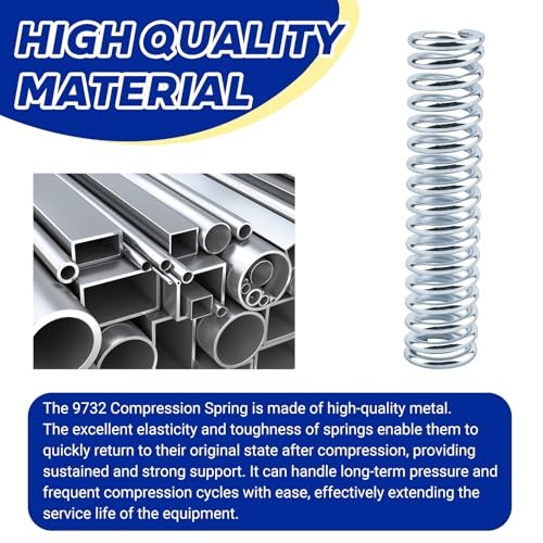 9732 Compression Spring,Mechanical Compression Spring,0.148 GA x 15/16 in. x 4