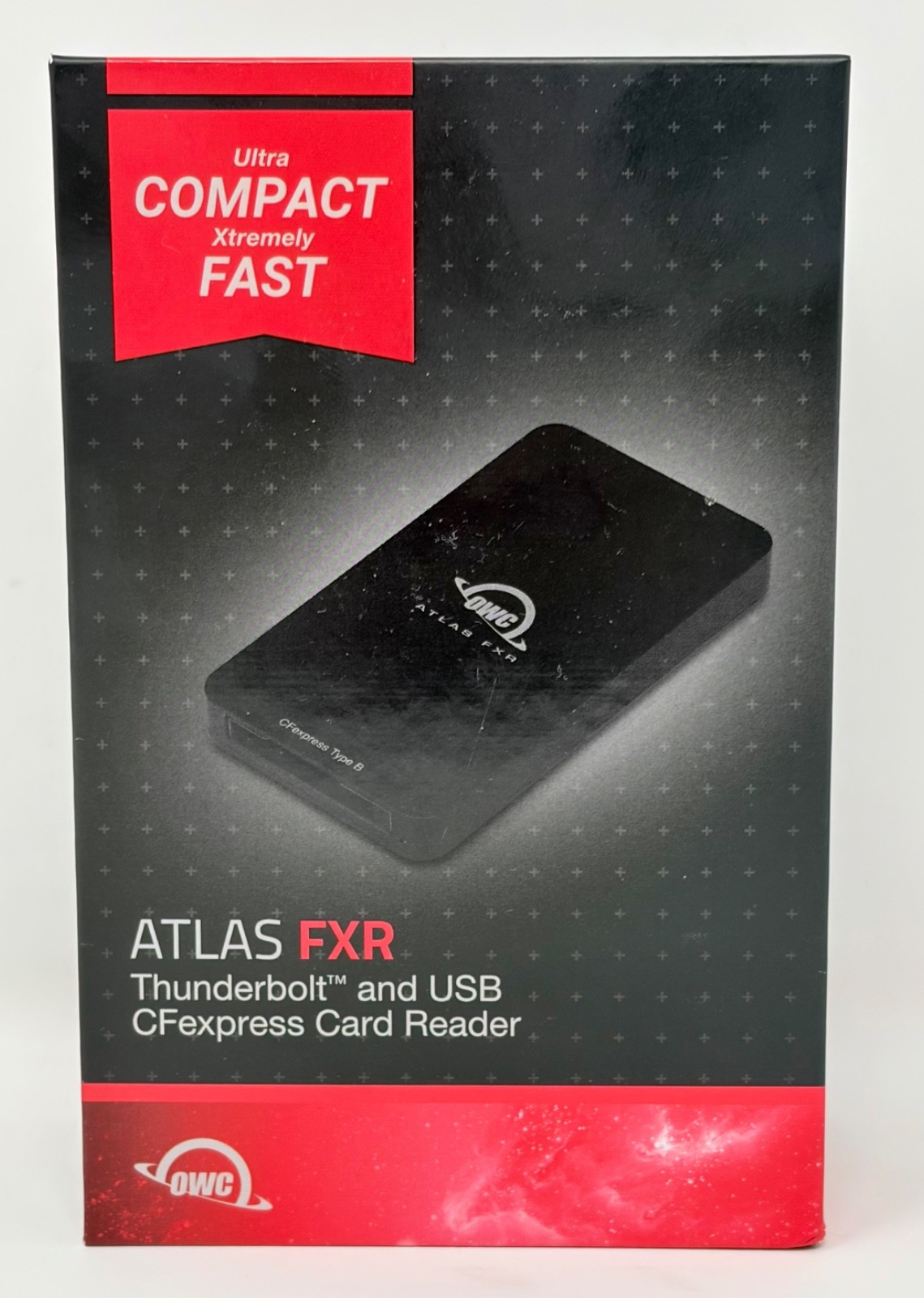 OWC Atlas FXR Thunderbolt USB-C USB 3.2 CFexpress Type-B Card Reader Compact NEW