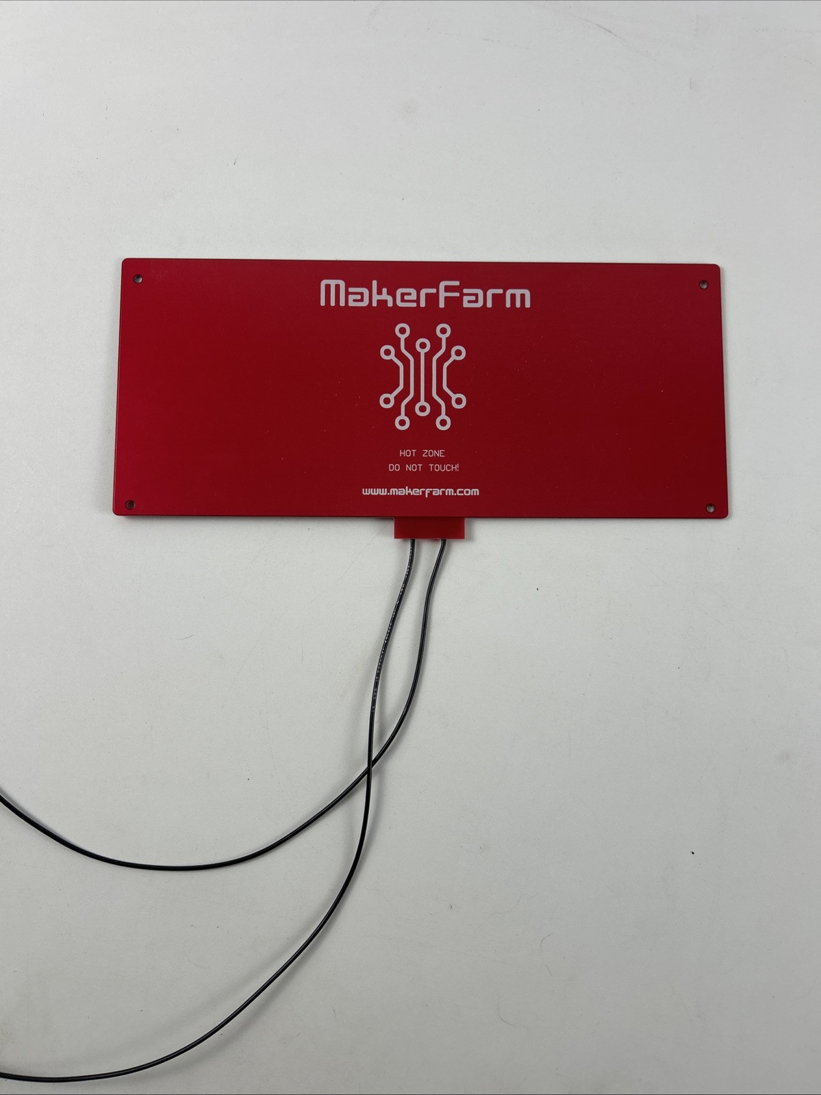 MakerFarm Heatbed 10.75’’x4.75’’ With Tab for 3D Printer