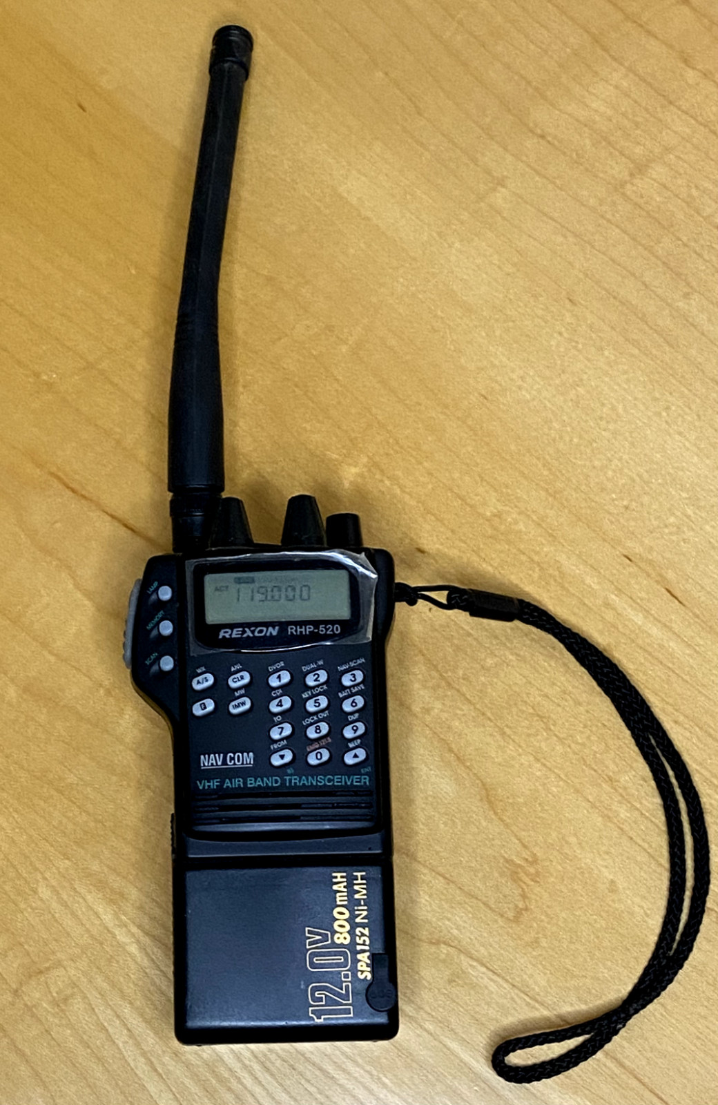 Rexon RHP-520 NAV COM AIRBAND TRANSCEIVER Like New