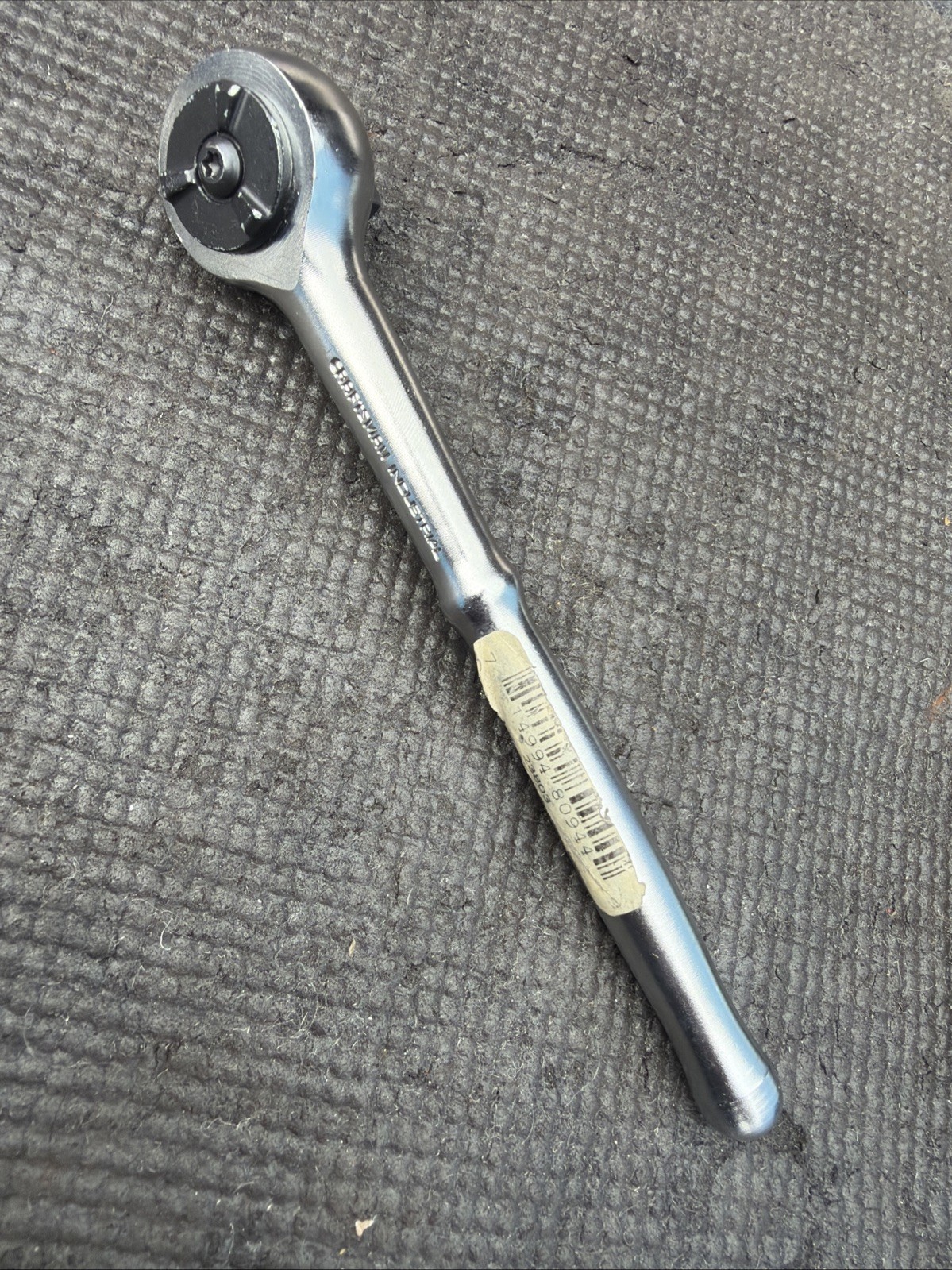 Rare Sears Craftsman Industrial USA Nos 3/8” Drive Round Head Ratchet 23803 Stkr