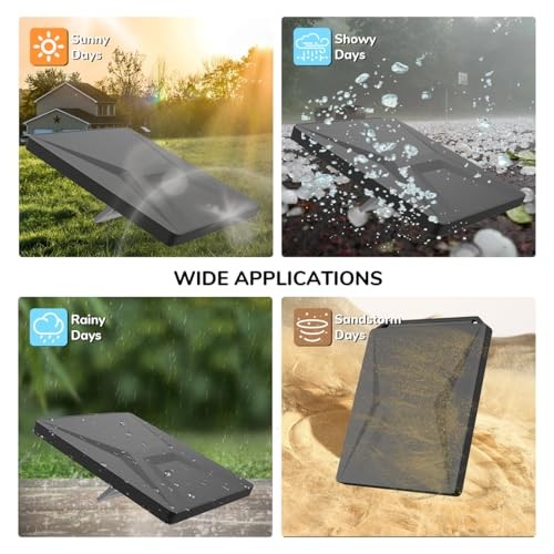 SENNOVI Gray Silicone Case for Starlink Mini - Shockproof Waterproof