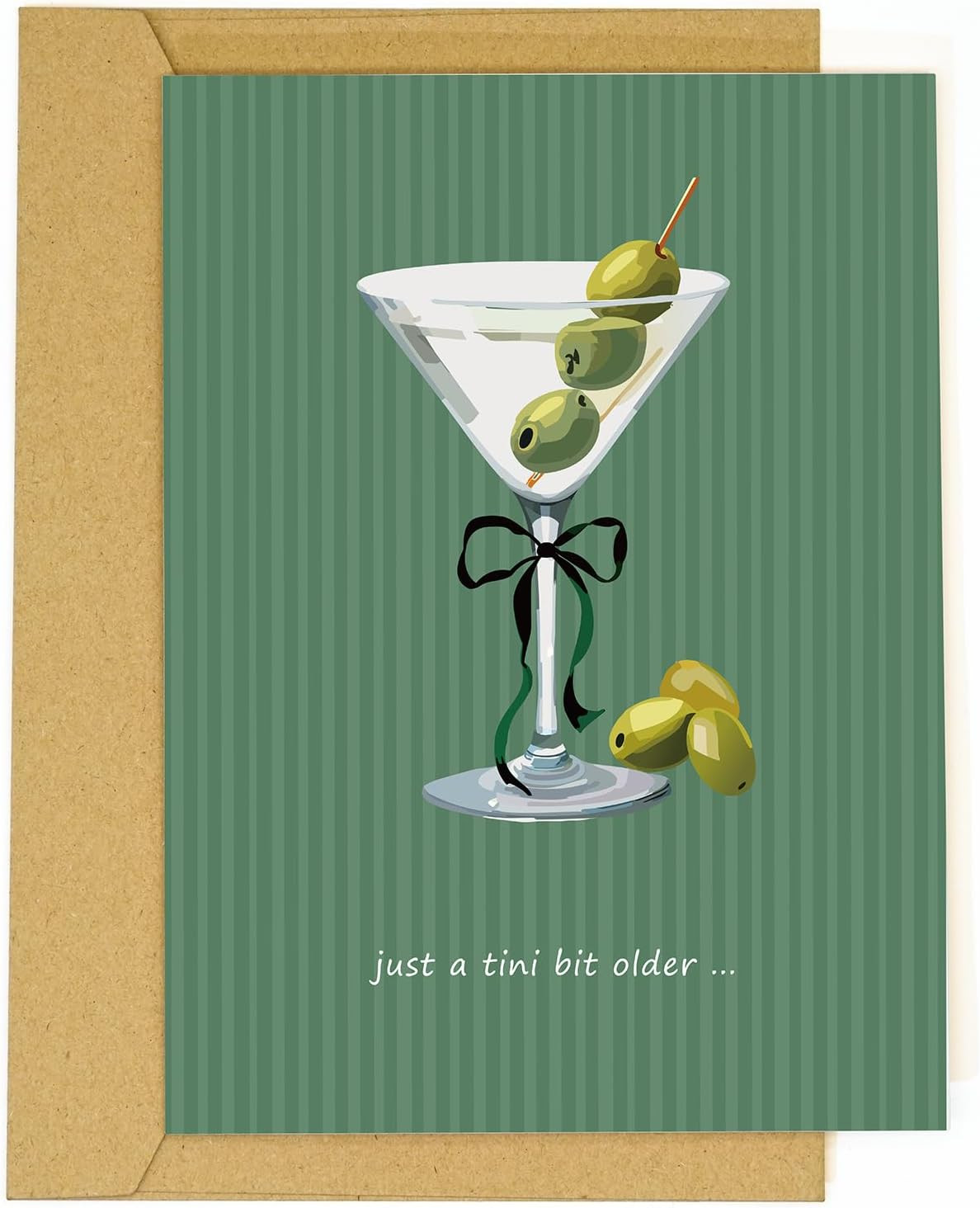 Espresso Martini Birthday Card-Funny Coffee & Cocktail Greeting Card for Women B