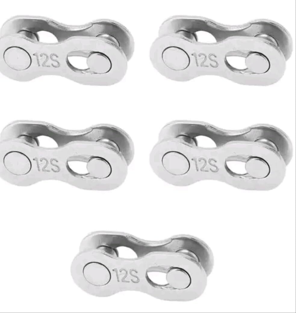 Bike Chain Missing Link for 12 Speed 5 Pairs Removable Quick Link for Mountai...