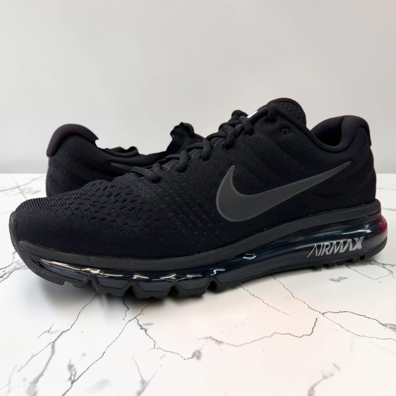 Nike Air Max 2017 Triple Black 849559-004 Men's Size 7.5-12