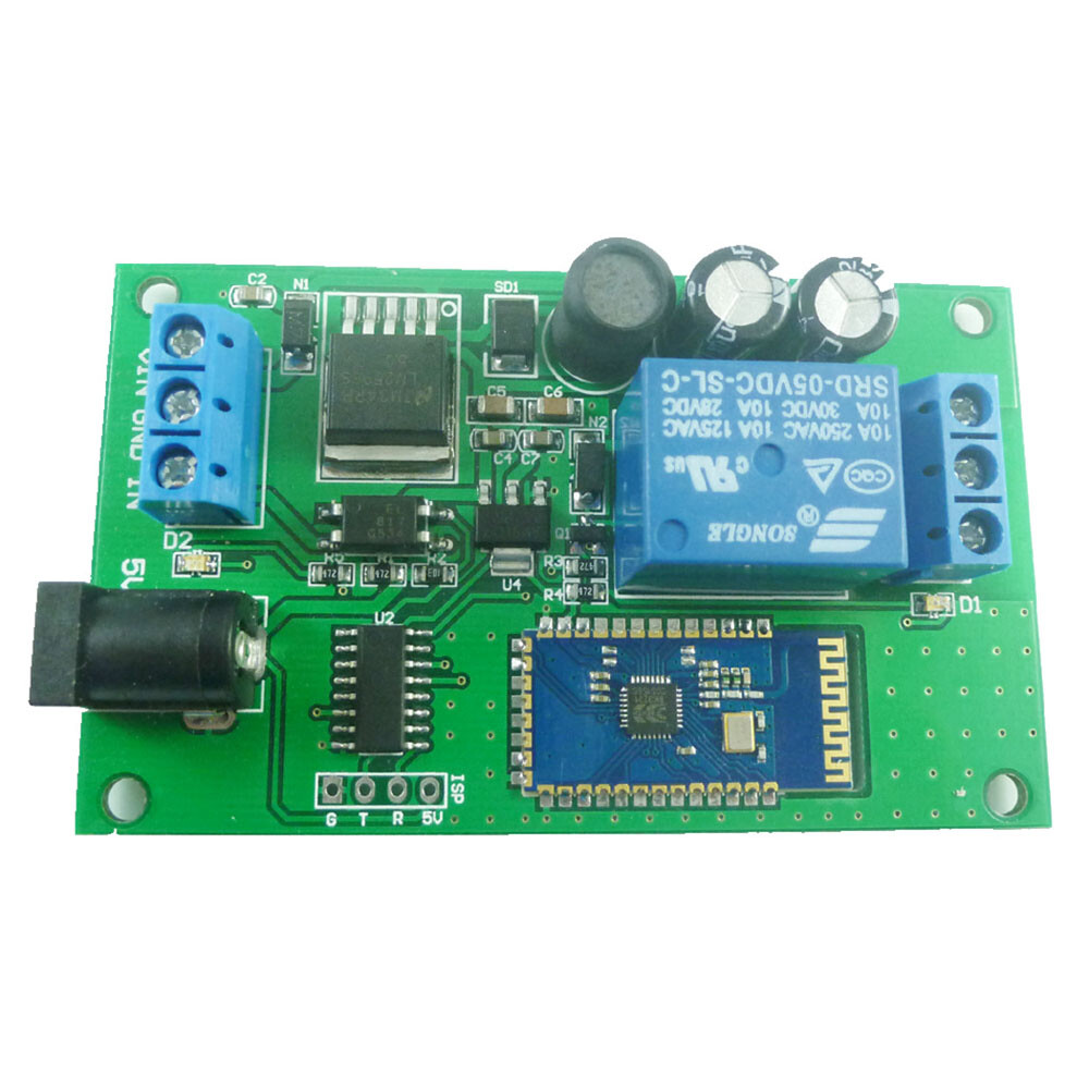 New DC 6-25V 2.4G 1Ch Wireless Bluetooth Relay Mobile Remote Control Switch