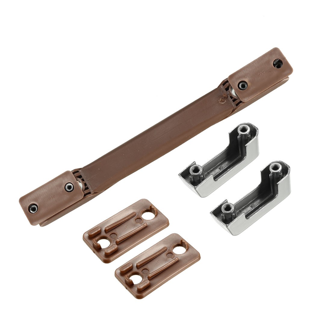 2Pcs Luggage Handle 220mm Long Strap Grip Replacement for Suitcase Case Brown