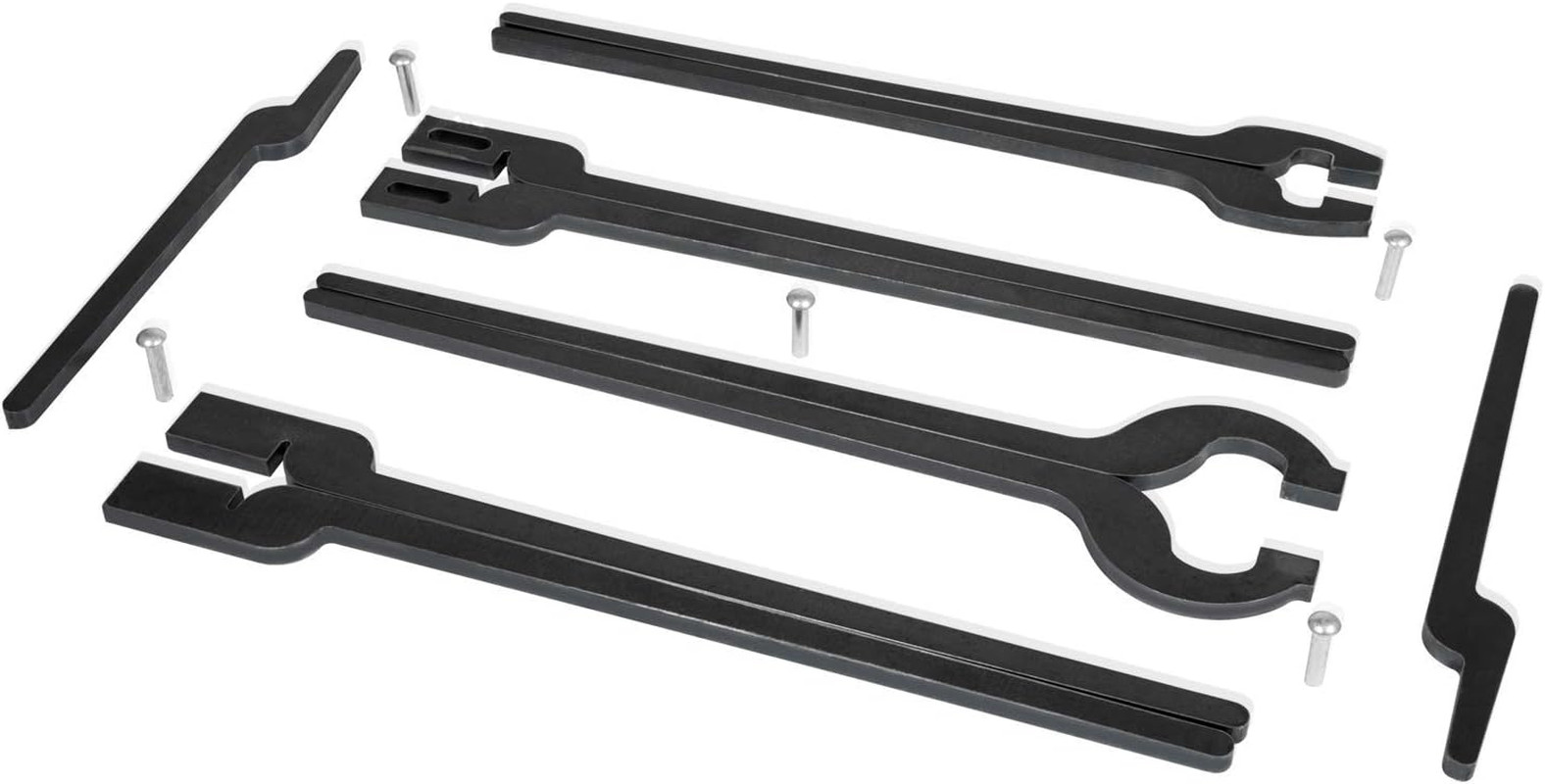 Rapid Tongs Bundle Set Five Types DIY Blacksmith Tongs with Rivet, Rapid Bolt/Fl