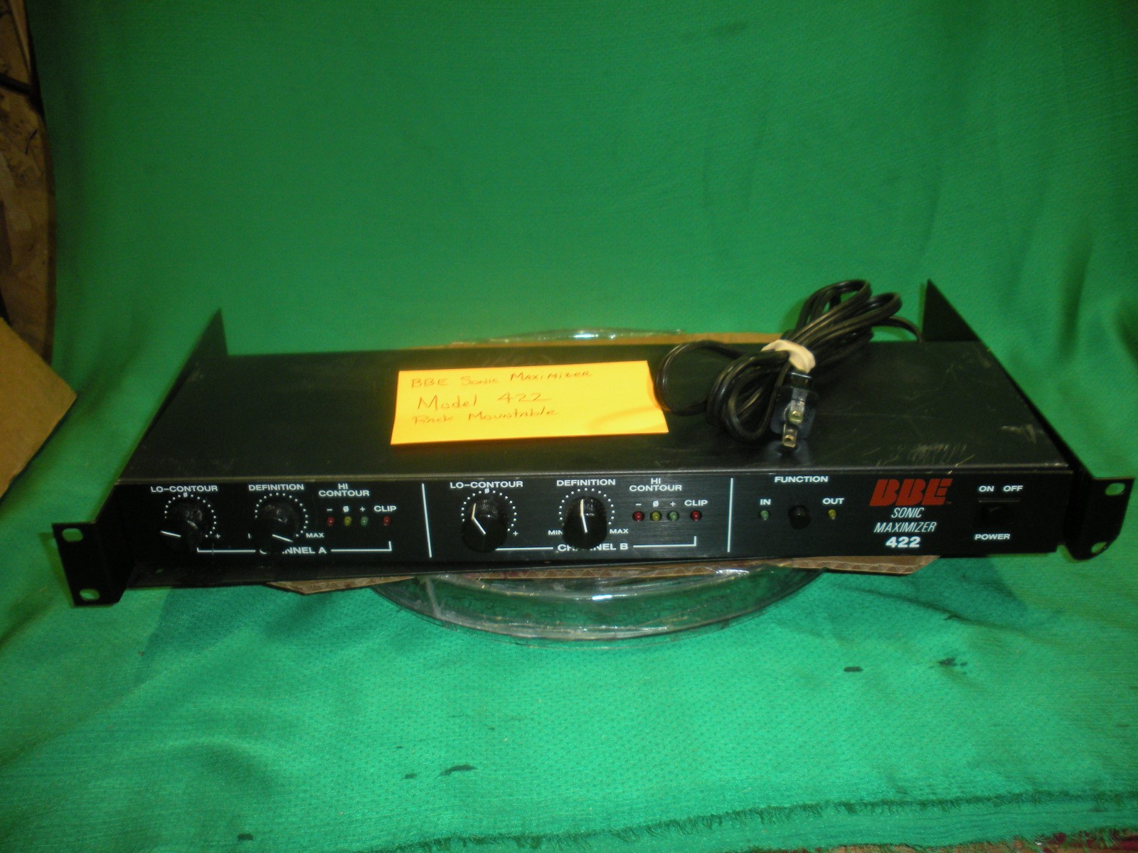 BBE Sonic Maximizer Model 422 Rack Mountable