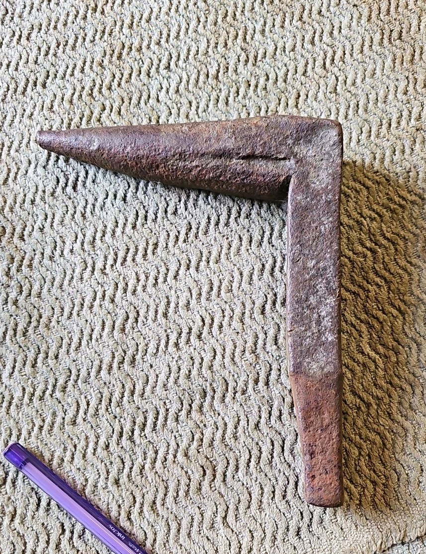 Vintage Blacksmiths Anvil Spike Stake Tool Hardy Hole
