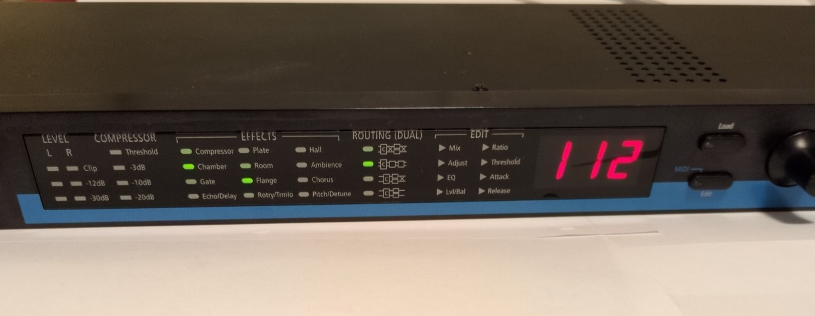 Lexicon MPX 200 Multi-Effects Processor Rackmount Digital 1U MIDI S/PDIF EX Cond