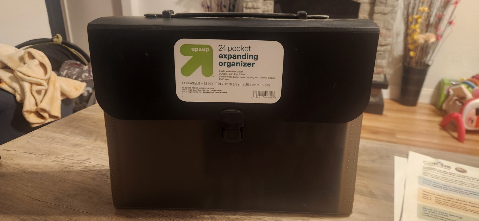 Expanding Pocket Organizer