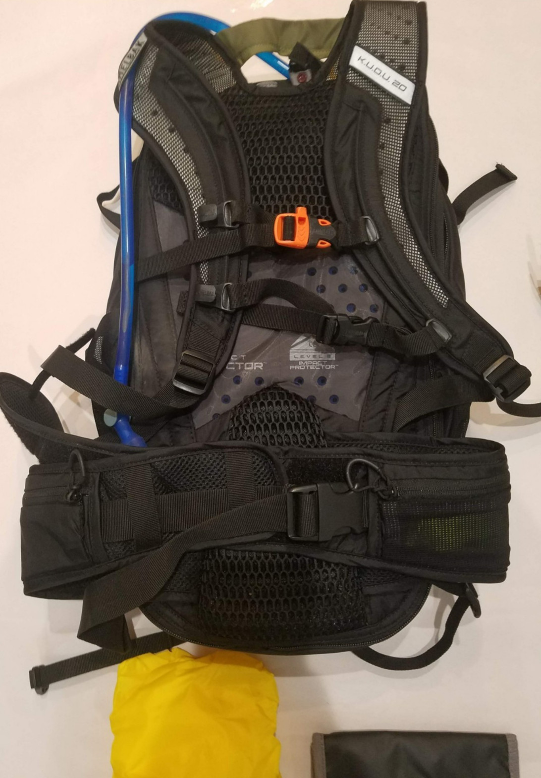 CamelBak K.U.D.U 20L Impact Protector with Hydration Pack Black Backpack M-L