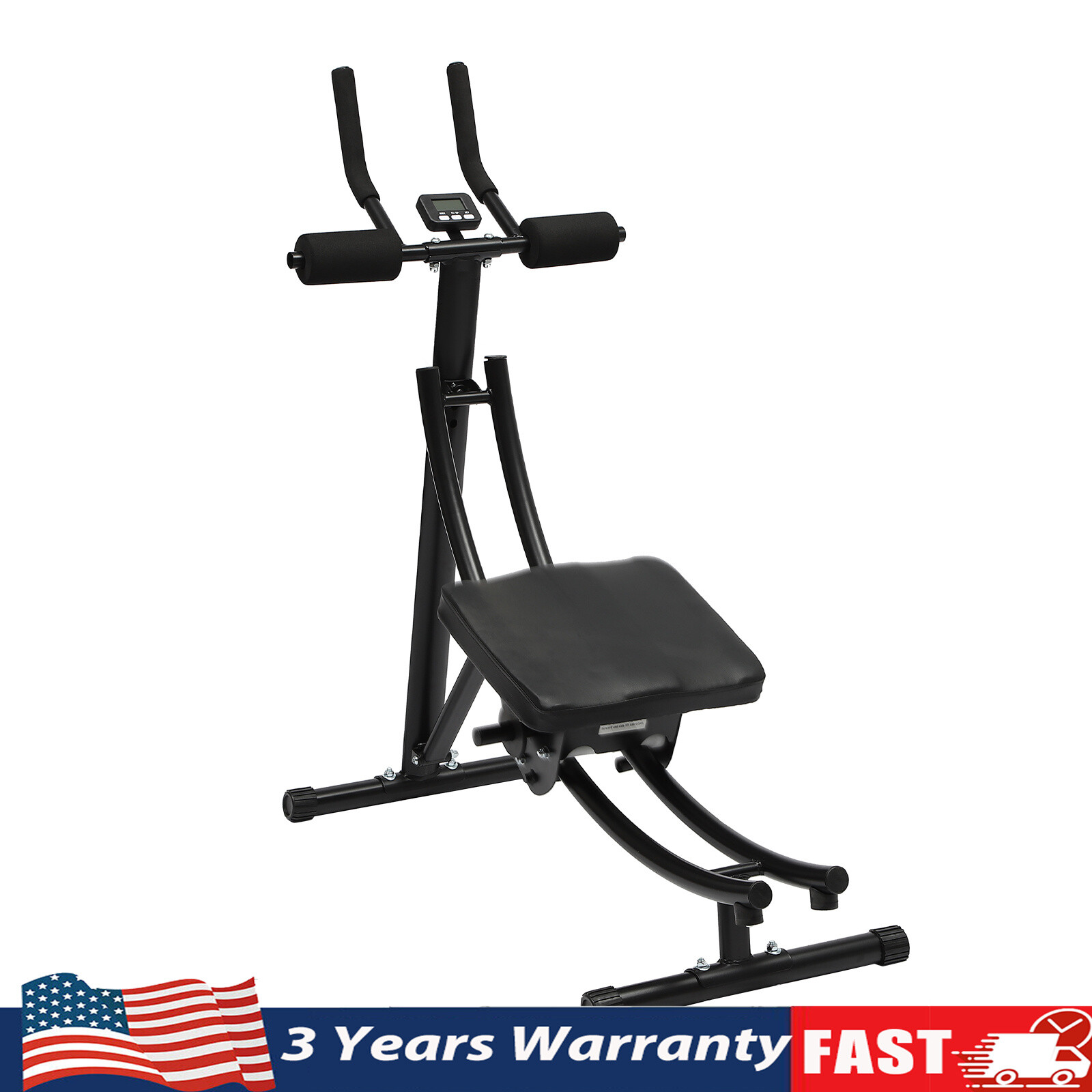 Abdominal Crunch Core Abdominal Workout Ab Trainer Machine Coaster For Home&Gym