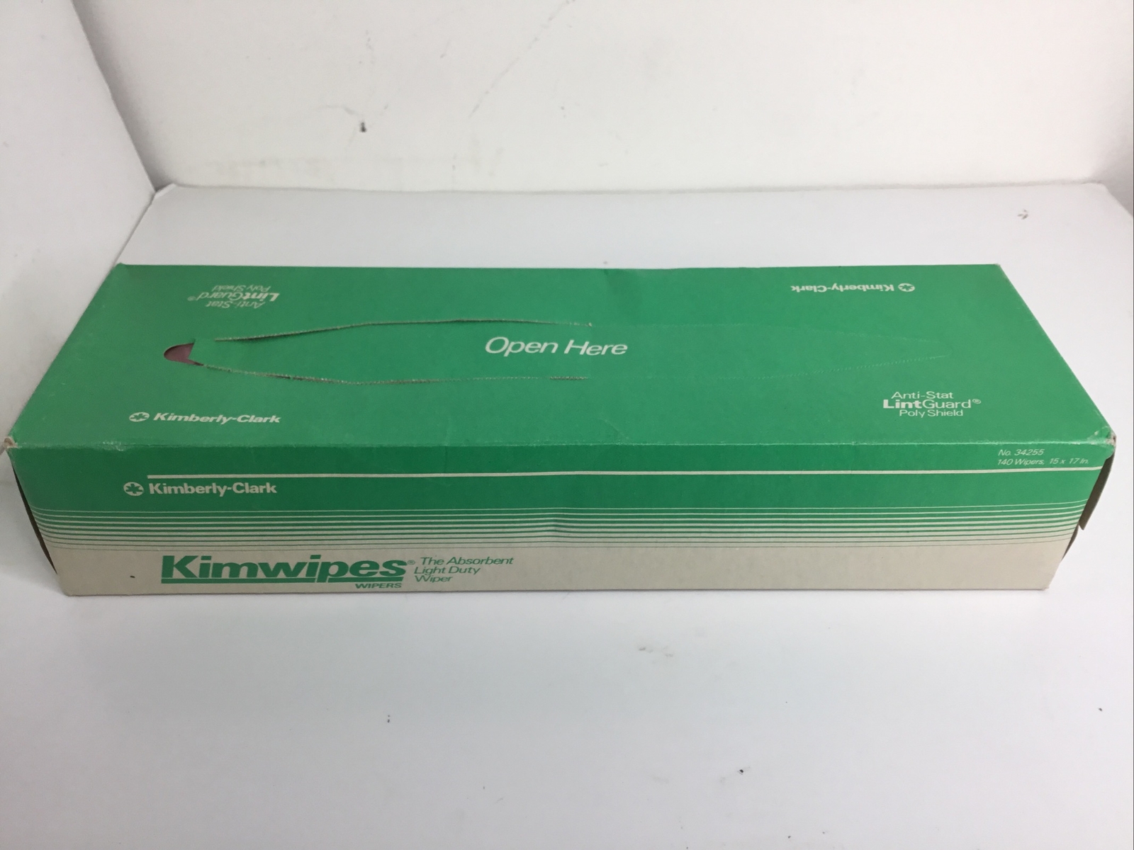 Kimberly-Clark 34255 Antistat=treated Kimwipes Delicate Task Wiper - 140/Box New
