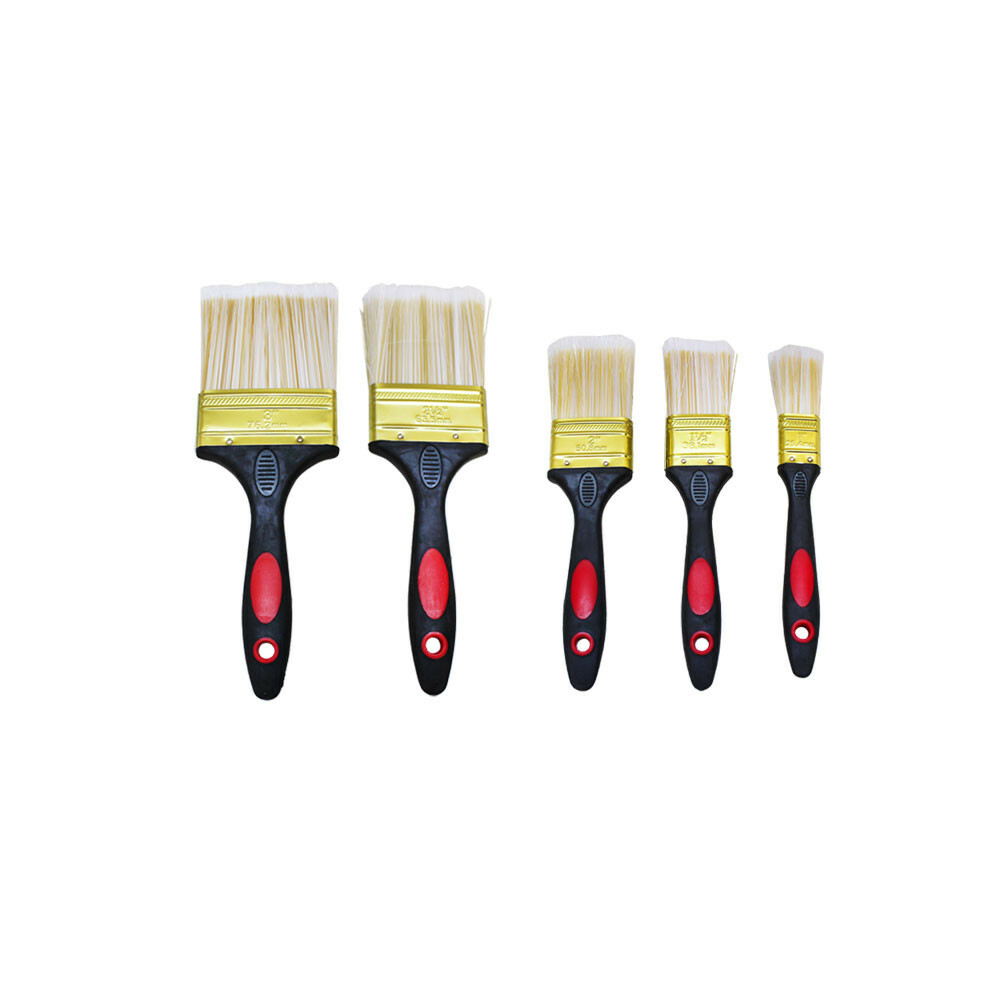 8 PC House Wall,Trim Paint Brush Set for Home Exterior or Interior Brushes