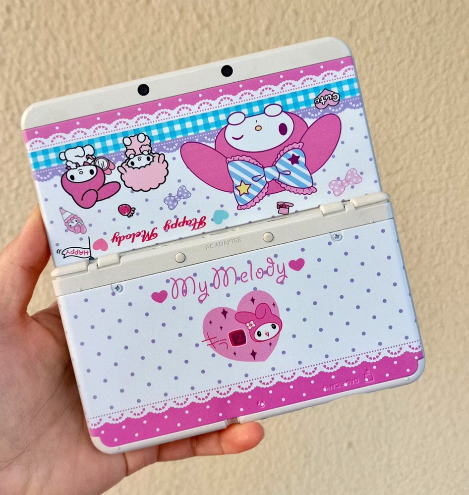 My Melody Kawaii Protective Shell for Nintendo series Cute Cartoon Console Cover