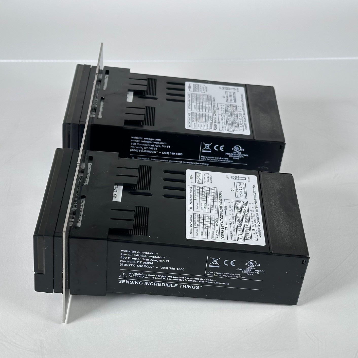 (Pair) Omega DP25B-S Strain & Load Cell (2000 lb) Meter/Controller