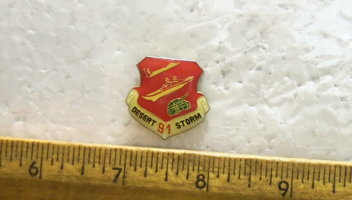 Desert Storm Pin