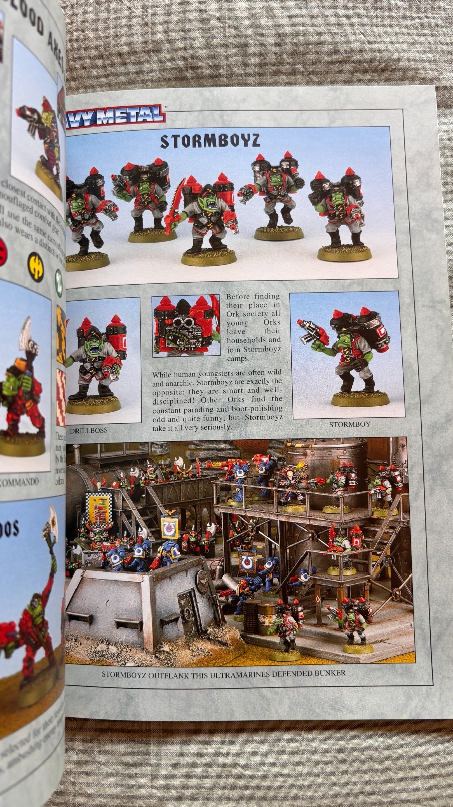 Games Workshop Warhammer 40k Orks Codex 2nd Edition 1994 lovely copy