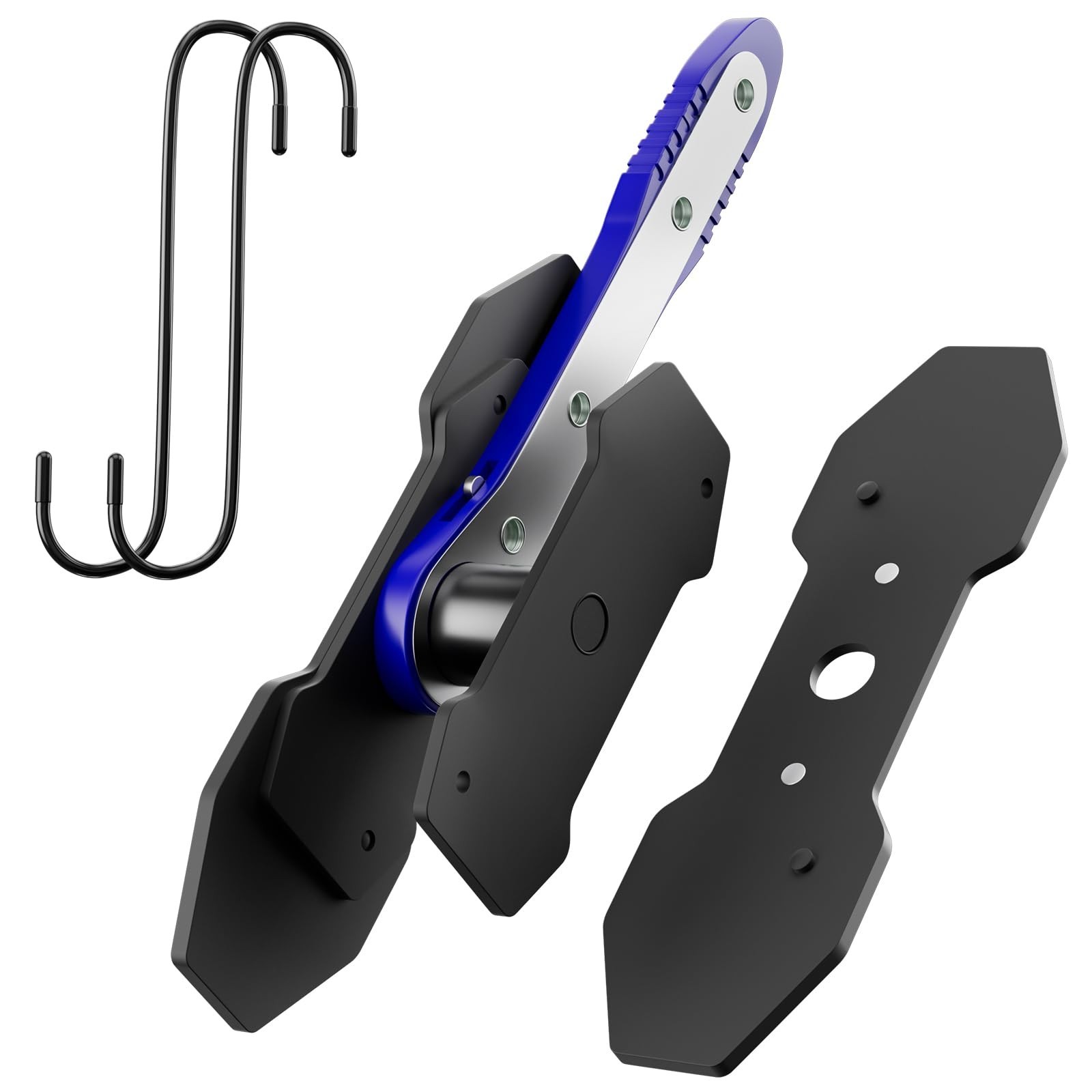 Brake Caliper Compression Tool - 360° Adjustable Piston Compressor with Steel Pl