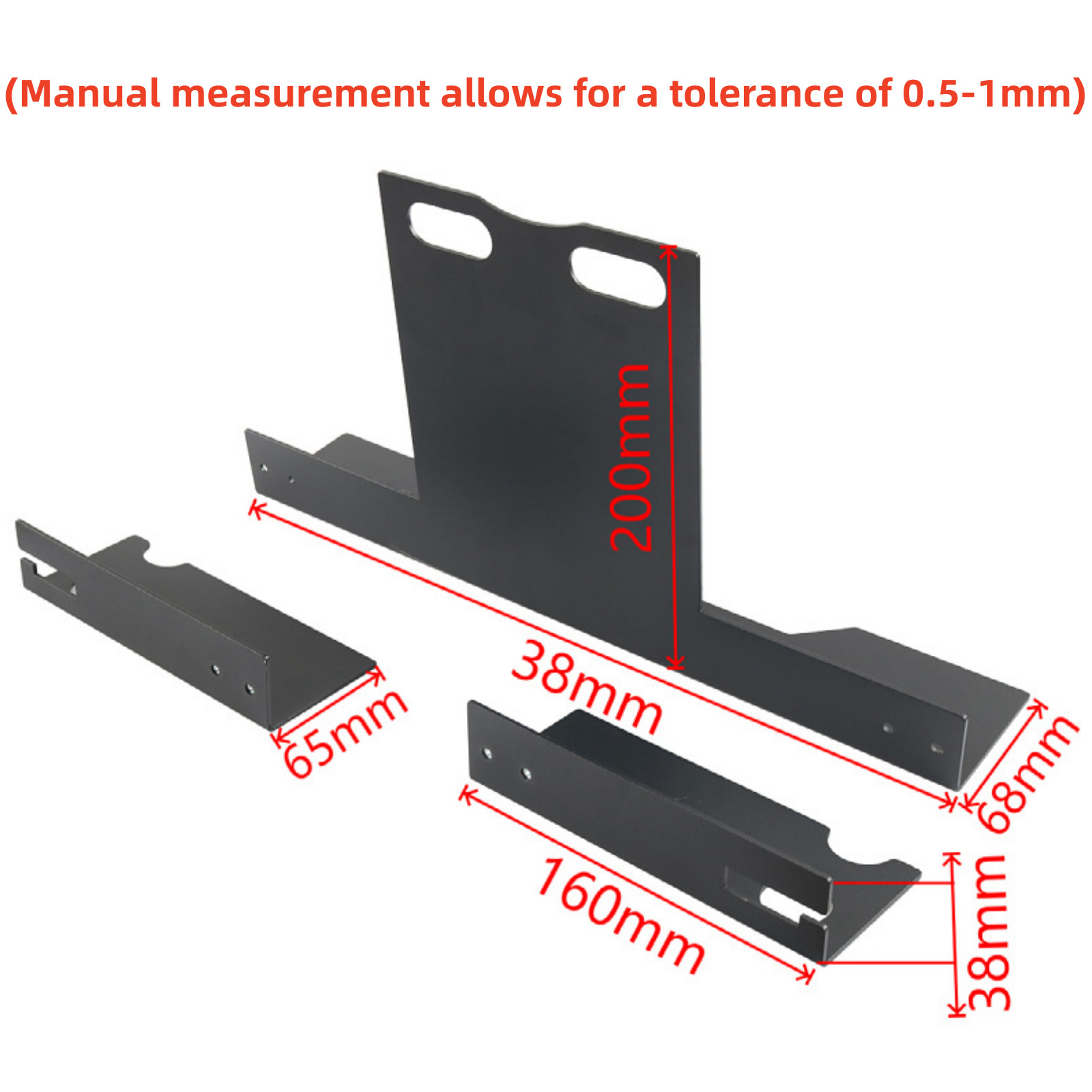 Upgraded Wheel Alignment Tool, 2 PCS Toe Alignment Plates with Tape Measure