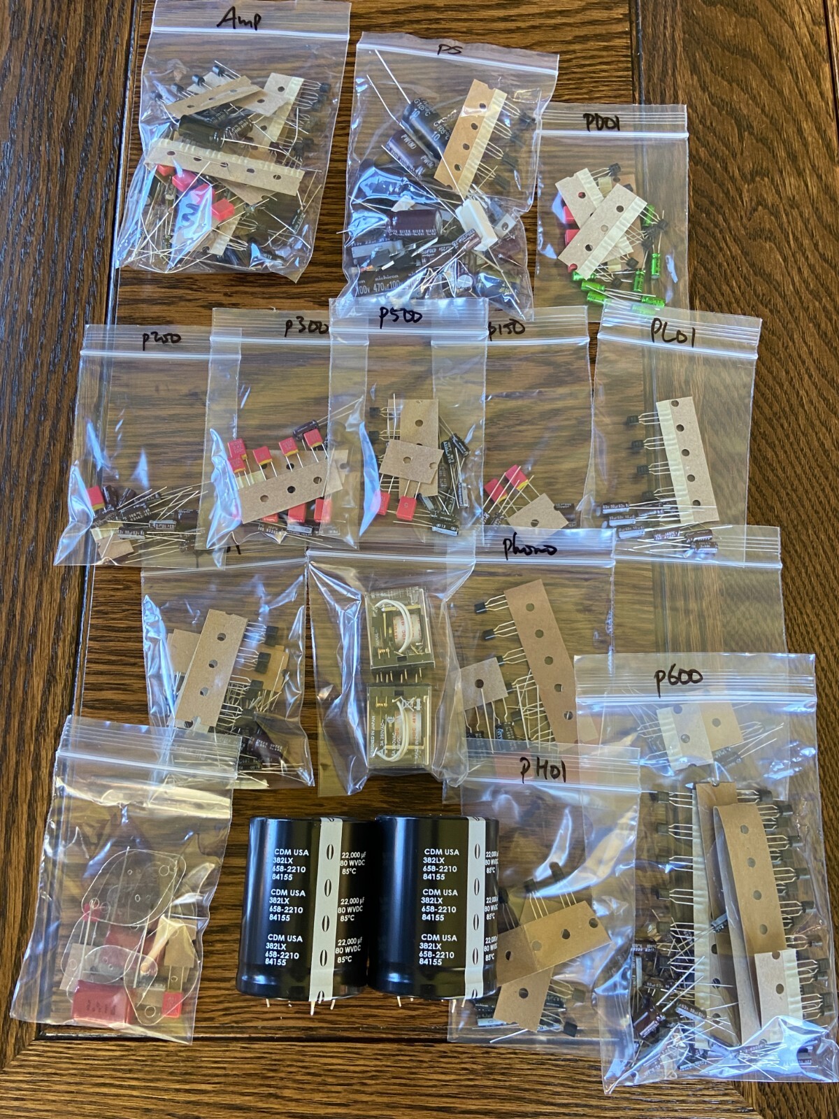 Marantz 4400 COMPLETE Rebuild Kit Recap Set with Transistors Relays (373 Parts)