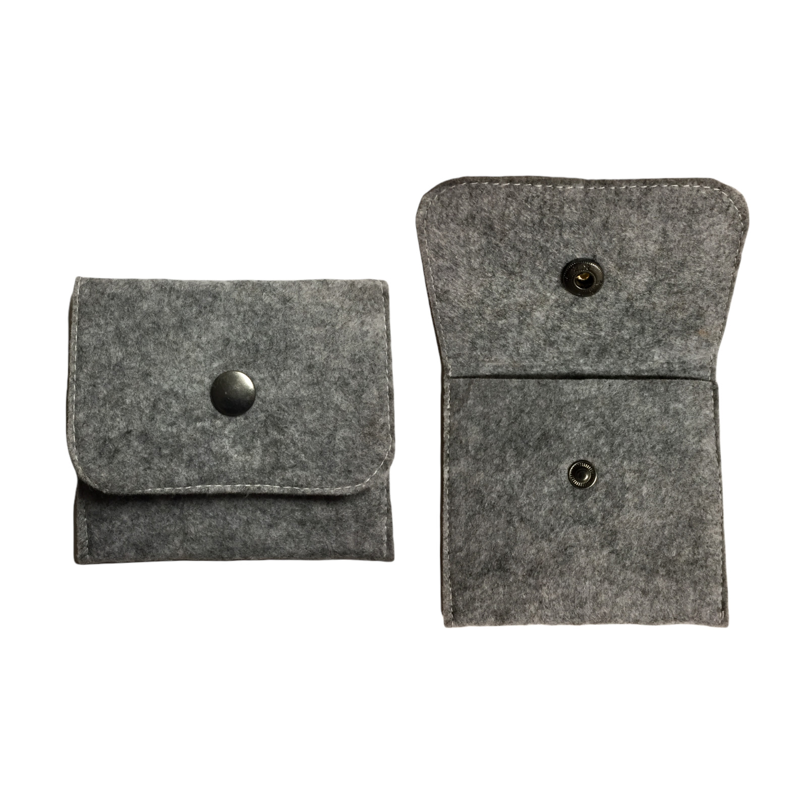2 Pack - Discreet Holder For Pills Case Day Travel Small Purse With Pocket