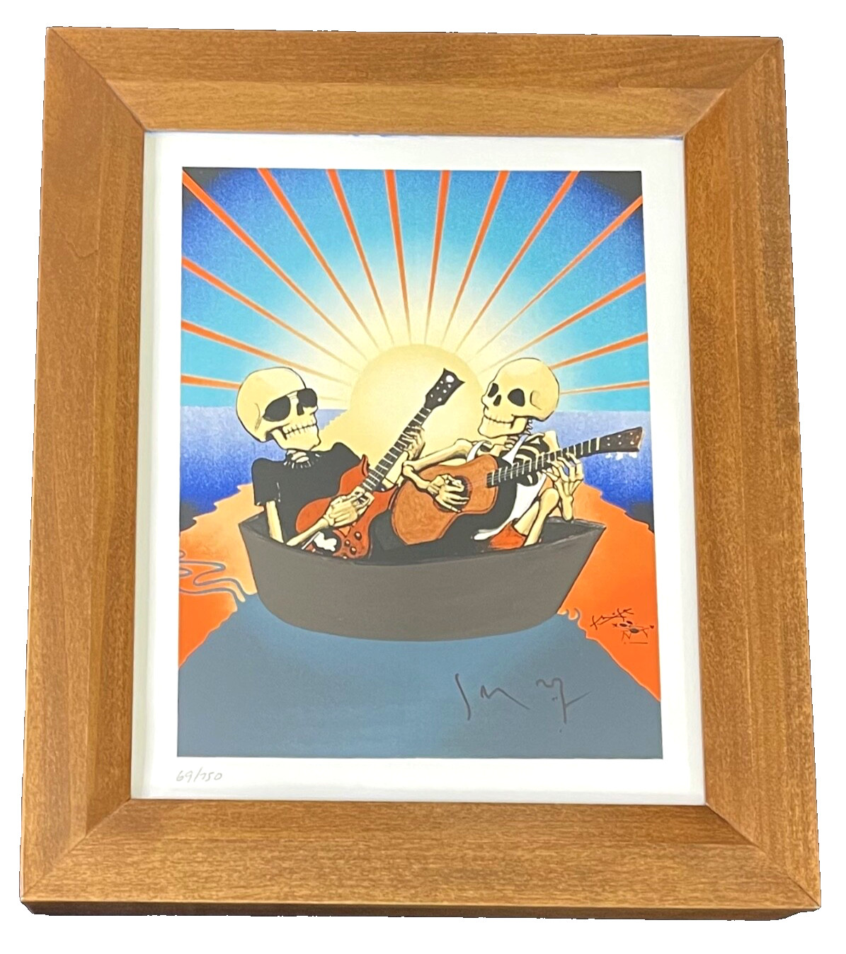 Jerry Garcia Fall 1989: The Long Island Sound (w Bob Weir!) Wooden Box Set  /750