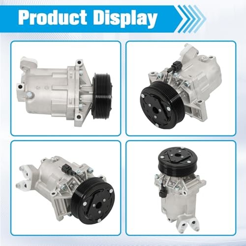 A/C Compressor Replacement for Versa 2007-2012 Replacement for Tiida 2007-2015